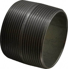 B&K Mueller - Schedule 40, 3 x 2-5/8" Galvanized Pipe Nipple - Threaded Steel - USA Tool & Supply