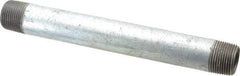 B&K Mueller - Schedule 40, 3/4 x 8" Galvanized Pipe Nipple - Threaded Steel - USA Tool & Supply