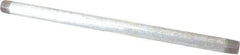 B&K Mueller - Schedule 40, 3/8 x 12" Galvanized Pipe Nipple - Threaded Steel - USA Tool & Supply