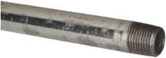 B&K Mueller - Schedule 40, 1/2 x 18" Galvanized Pipe Nipple - Threaded Steel - USA Tool & Supply