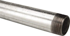B&K Mueller - Schedule 40, 1-1/2 x 24" Galvanized Pipe Nipple - Threaded Steel - USA Tool & Supply