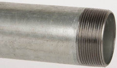 B&K Mueller - Schedule 40, 2 x 30" Galvanized Pipe Nipple - Threaded Steel - USA Tool & Supply