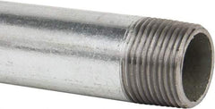 B&K Mueller - Schedule 40, 3/4 x 48" Galvanized Pipe Nipple - Threaded Steel - USA Tool & Supply
