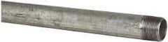 B&K Mueller - Schedule 40, 1 x 48" Galvanized Pipe Nipple - Threaded Steel - USA Tool & Supply