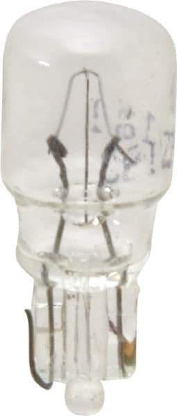 Value Collection - 12 Volt, Side Marker Automotive Miniature Lamp - 3.36 Watt, Clear - USA Tool & Supply