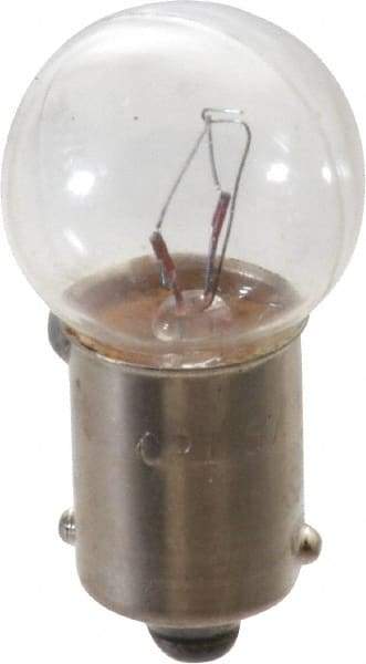 Value Collection - 12 Volt, Indicator & Panel Automotive Miniature Lamp - 3.36 Watt, Clear - USA Tool & Supply