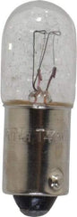 Value Collection - 24 Volt, Indicator Automotive Miniature Lamp - 2.24 Watt, Clear - USA Tool & Supply