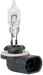 Value Collection - 12 Volt, Halogen Auxiliary Automotive Miniature Lamp - 49.92 Watt, Clear - USA Tool & Supply