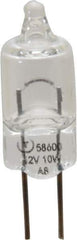 Value Collection - 12 Volt, High Mount Stop Automotive Miniature Lamp - 8 Watt, Clear - USA Tool & Supply