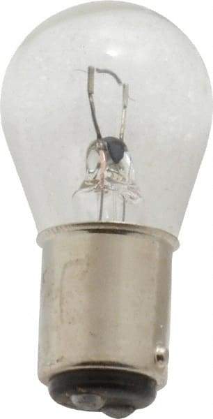 Value Collection - 12 Volt, Stop & Flasher Automotive Miniature Lamp - 23.04 Watt, Clear - USA Tool & Supply