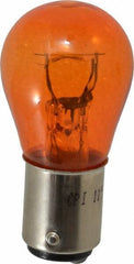 Value Collection - 12 Volt, Park & Signal Automotive Miniature Lamp - 26.88/8.26 Watt, Amber - USA Tool & Supply