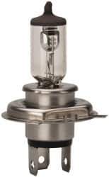 Value Collection - 12 Volt, Aerodynamic Headlight Bulb Automotive Miniature Lamp - 60/55 Watt, Clear - USA Tool & Supply