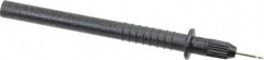 Pomona - Black Electrical Test Equipment Probe - Use with Digital Multimeters - USA Tool & Supply