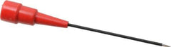 Pomona - Red Electrical Test Equipment Jack - Use with Digital Multimeters - USA Tool & Supply