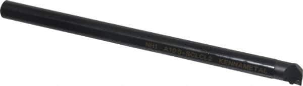 Kennametal - 19.56mm Min Bore Diam, 10" OAL, 5/8" Shank Diam, A-SCLC Indexable Boring Bar - CC.. Insert, Screw Holding Method - USA Tool & Supply