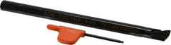 Kennametal - 12.19mm Min Bore Diam, 6" OAL, 3/8" Shank Diam, A-SWLC Indexable Boring Bar - WC.. Insert, Screw Holding Method - USA Tool & Supply
