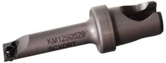 Kennametal - Right Hand Cut, 11.80mm Min Bore Diam, Size KM16 Modular Boring Cutting Unit Head - 1.6142" Max Bore Depth, Through Coolant, Compatible with CP.. - USA Tool & Supply