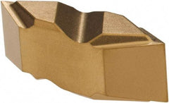 Kennametal - NTU4 Grade KC850, External Partial Profile 60° Threading Insert - 1.25 to 6.25mm & 4 to 20 TPI Ext Pitch, Right Hand Insert, TiC/TiCN/TiN Finish, Carbide - USA Tool & Supply