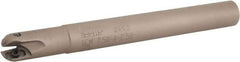 Iscar - 1/2" Cut Diam, 0.4" Max Depth of Cut, 1/2" Shank Diam, 4.72" OAL, Indexable Ball Nose End Mill - 1.18" Head Length, Straight Shank, BCM Toolholder, BCR... Insert - USA Tool & Supply
