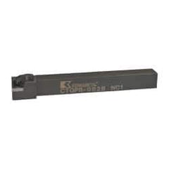 Kennametal - CTGP, Right Hand Cut, 0° Lead Angle, 1/2" Shank Height x 1/2" Shank Width, Positive Rake Indexable Turning Toolholder - 4-1/2" OAL, TP.. Insert Compatibility, Series Kendex - USA Tool & Supply