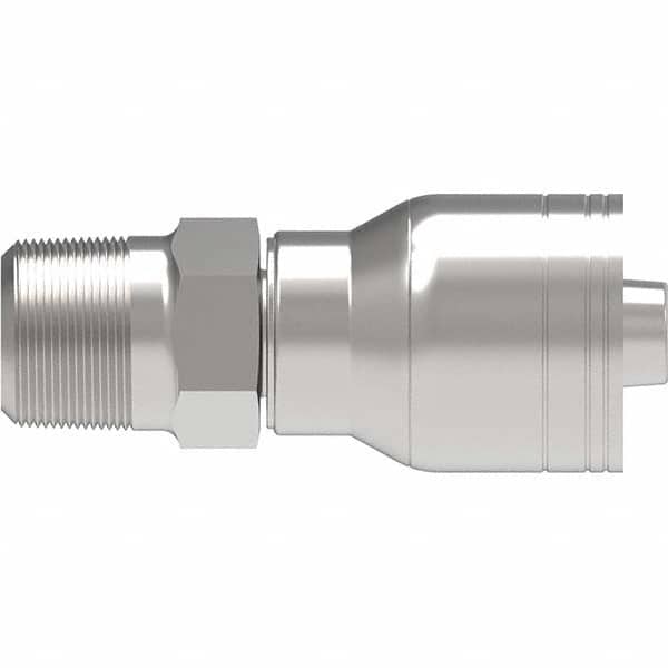 Eaton - Hydraulic Hose Fittings & Couplings Type: Male Pipe, Rigid Hose Diameter: 1/2 (Inch) - USA Tool & Supply