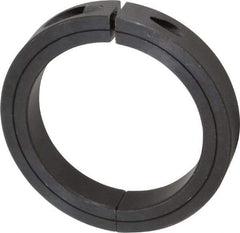 Climax Metal Products - 3-15/16" Bore, Steel, Two Piece Clamp Collar - 5-1/4" Outside Diam, 7/8" Wide - USA Tool & Supply