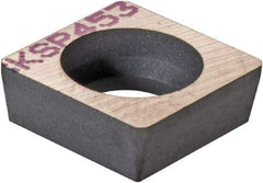 Kennametal - 6.6mm Inscribed Circle, Square Turning Shim for Indexables - 0.156" Thick, SKSP Shim Style - USA Tool & Supply