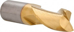 Kennametal - 1", 1-1/2" LOC, 1" Shank Diam, 4" OAL, 2 Flute, Solid Carbide Square End Mill - Single End, TiN/TiCN/TiN Finish, Spiral Flute, 30° Helix, Centercutting, Right Hand Cut, Right Hand Flute, Series HEC - USA Tool & Supply