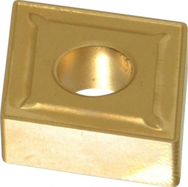 Kennametal - CNMG642 Grade KC850 Carbide Turning Insert - TiC/TiCN/TiN Finish, 80° Diamond, 3/4" Inscr Circle, 1/4" Thick, 1/32" Corner Radius - USA Tool & Supply