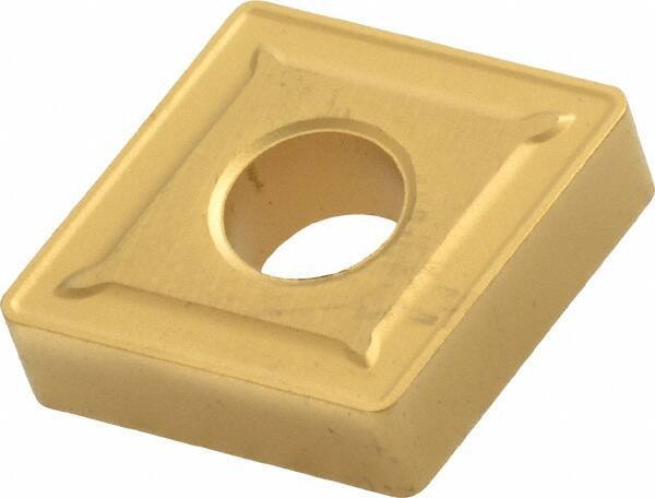 Kennametal - CNMG643 Grade KC850 Carbide Turning Insert - TiC/TiCN/TiN Finish, 80° Diamond, 3/4" Inscr Circle, 1/4" Thick, 3/64" Corner Radius - USA Tool & Supply