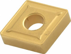 Kennametal - CNMG643 Grade KC850 Carbide Turning Insert - TiC/TiCN/TiN Finish, 80° Diamond, 3/4" Inscr Circle, 1/4" Thick, 3/64" Corner Radius - USA Tool & Supply