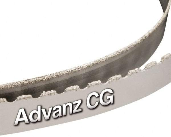 Starrett - 1/2" x 100' x 0.025" Band Saw Blade Coil Stock - Gulleted Edge, Carbide Grit Edge, - USA Tool & Supply