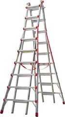 Little Giant Ladder - 17' High, Type IA Rating, Aluminum Telescoping Ladder - 300 Lb Capacity, 21' Working Length - USA Tool & Supply