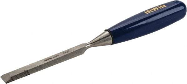 Irwin - 10-3/4" OAL x 5/8" Blade Width Wood Chisel - Polypropylene Handle - USA Tool & Supply