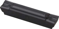 Kennametal - 0605M0G GMP Grade KC5010, 6.05mm Cutting Width Carbide Grooving Insert - 4.9mm Max Depth of Cut, Neutral, 0.4mm Corner Radius, TiAlN Finish - USA Tool & Supply