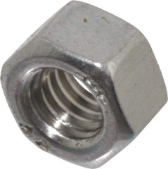 Value Collection - M5x0.80 Metric Coarse Stainless Steel Right Hand Heavy Hex Nut - 8mm Across Flats, 5mm High, Uncoated - USA Tool & Supply