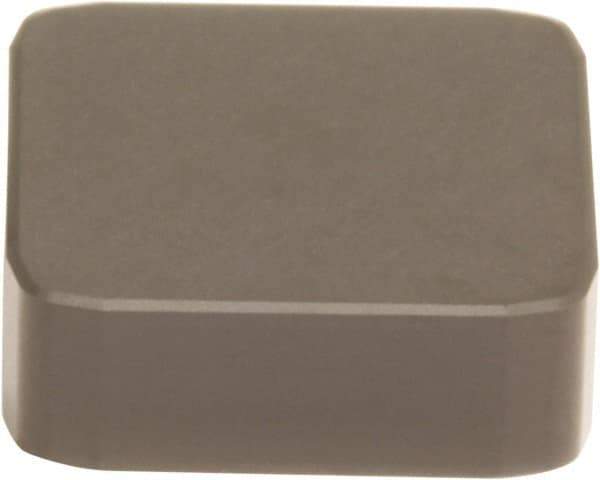 Sumitomo - SNEN0903 Grade BNS800 PCBN Milling Insert - Uncoated, 0.1252" Thick, 3/8" Inscribed Circle - USA Tool & Supply