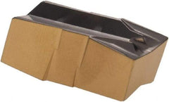 Iscar - 590020GIF Grade IC808, 5.9mm Cutting Width Carbide Grooving Insert - 13mm Max Depth of Cut, Neutral, 0.2mm Corner Radius, TiAlN Finish - USA Tool & Supply