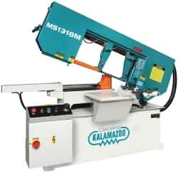 Clausing - 18-1/2 x 10-1/2" Max Capacity, Manual Variable Speed Pulley Horizontal Bandsaw - 102 to 377 SFPM Blade Speed, 230/460 Volts, 3 hp, 3 Phase - USA Tool & Supply