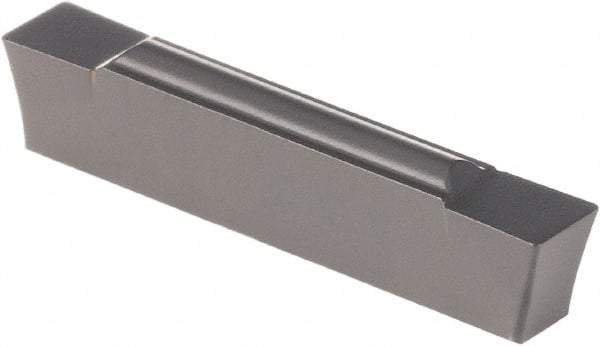 Kennametal - 0305G B Grade KC9320, 3.05mm Cutting Width Carbide Grooving Insert - 3.51mm Max Depth of Cut, Neutral, 0.2mm Corner Radius, TiCN/Al2O3 Finish - USA Tool & Supply