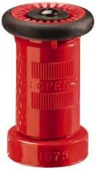Made in USA - 2" Hose Diam NPSH Constant Flow Hose Nozzle - 150 Max GPM, Polyurethane, 100 psi - USA Tool & Supply