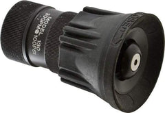 Made in USA - 3/4" Hose Diam GHT Constant Flow Hose Nozzle - 30 Max GPM, Polyurethane, 100 psi - USA Tool & Supply