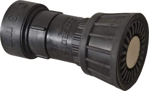 Value Collection - 1-1/2" Hose Diam NST Constant Flow Hose Nozzle - 95 Max GPM, Polyurethane, 100 psi - USA Tool & Supply