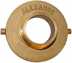 Value Collection - 3" Thread Hydrant Adapter - Brass - USA Tool & Supply