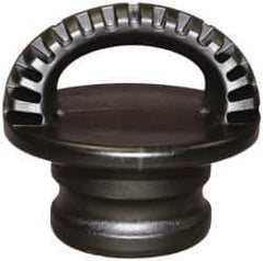 Made in USA - 4" Thread Hydrant Safety Bump Cap - Polyurethane - USA Tool & Supply