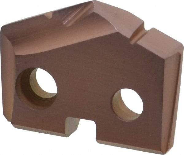 Allied Machine and Engineering - 23/32" Diam x 5/32" Thick, Seat Code 1, 132° Included Angle Spade Drill Insert - AM200 Coated, Cobalt, Grade Super Cobalt, Series GEN2 T-A - USA Tool & Supply