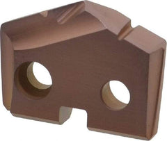 Allied Machine and Engineering - 23/32" Diam x 5/32" Thick, Seat Code 1, 132° Included Angle Spade Drill Insert - AM200 Coated, Cobalt, Grade Super Cobalt, Series GEN2 T-A - USA Tool & Supply