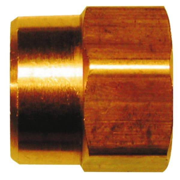 Cerro - 3/4 FGHT & 3/4 FPT Garden Hose Fitting - Brass, Female Hose to Female Pipe Connector - USA Tool & Supply