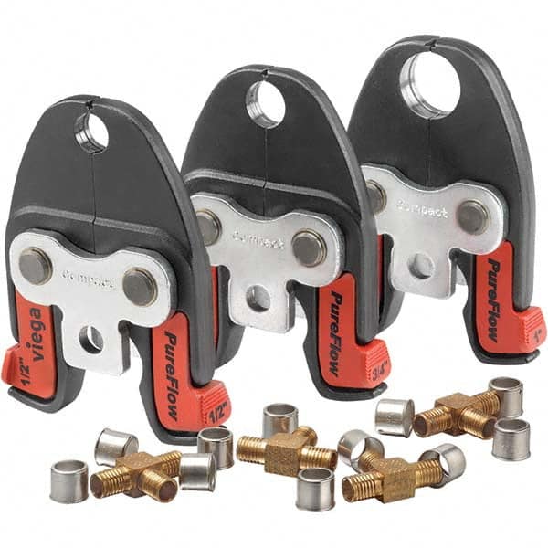 Ridgid - Presser Replacement Jaws Type: Pressing Jaws Jaw Size Range: 3/4" to 1-1/4" (Inch) - USA Tool & Supply