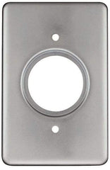 Thomas & Betts - Electrical Outlet Box Steel Device Cover - Includes Gasket - USA Tool & Supply